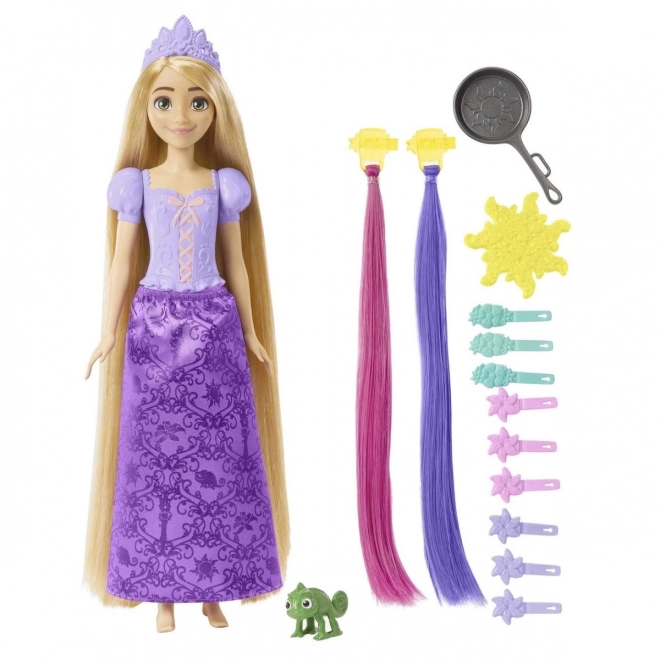 Disney Prinzessin Rapunzel Puppe mit Märchenhaar