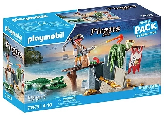 Piraten-Set mit Alligator