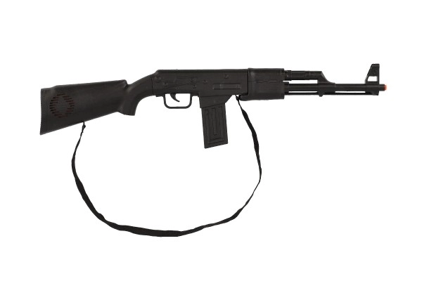 Klapperndes Plastikgewehr mit Pistole 66 cm