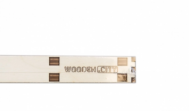 Holz City 3D Puzzle - Weltkarte