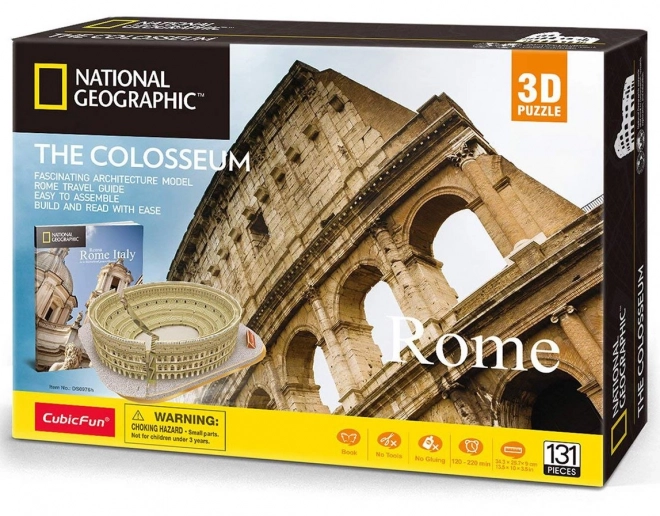 3D-Puzzle CubicFun National Geographic Kolosseum 131 Teile