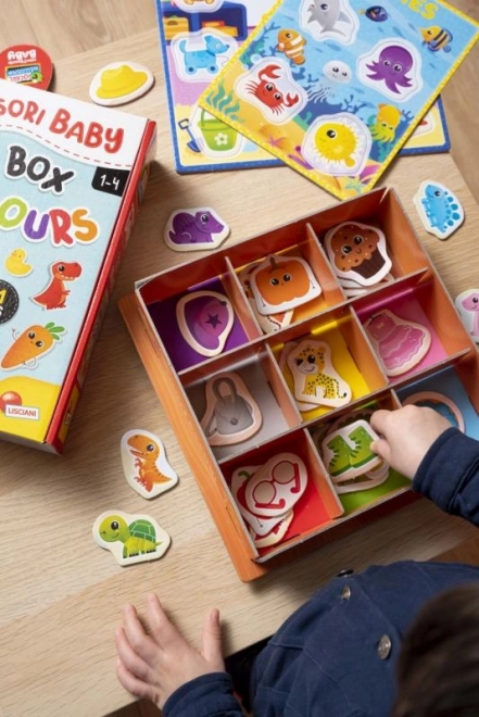 Montessori Farbenbox für Babys