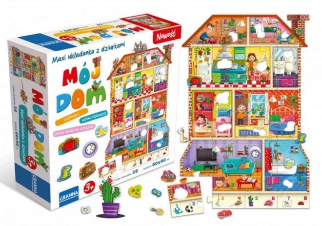 Puzzle Maxi Entdeckungshaus