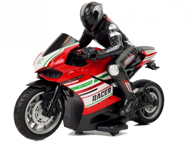 Ferngesteuertes Rennmotorrad 2.4G Rot