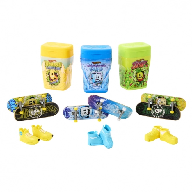Hot Wheels Fingerboard Set mit Schuhen in Schachtel
