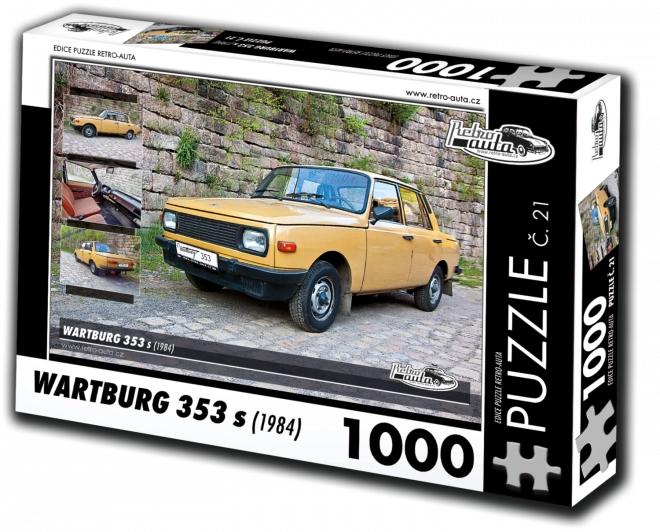 Retro Autos Puzzle Wartburg 353 S 1984