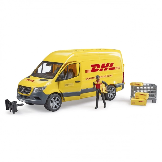 Bruder Mercedes-Benz Sprinter DHL mit Fahrer