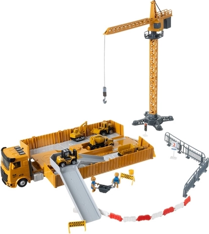 Komplette Baufahrzeugflotte und Zubehör