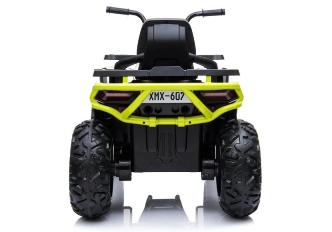 Akkubetriebener Kinder-Quad in Weiß