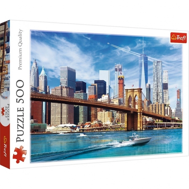 Trefl Puzzle Blick auf New York 500 Teile