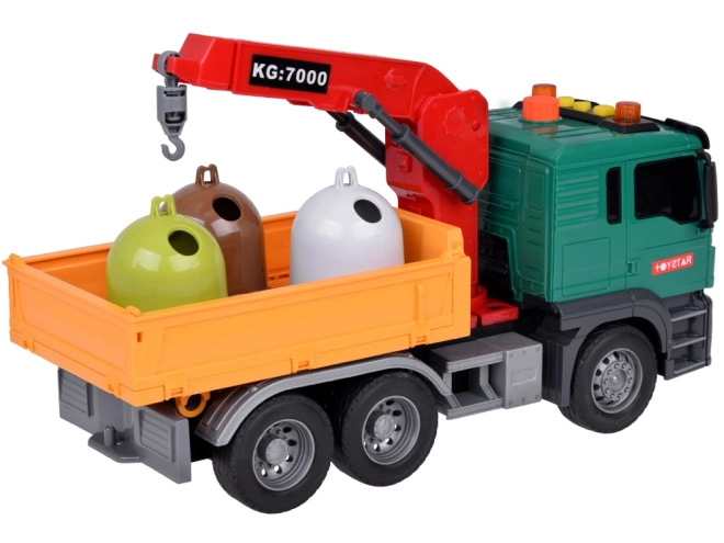 Edukative Müllwagen Spielzeug mit Geräuschen