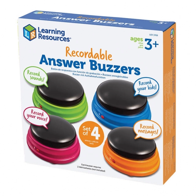 Aufnahmefähige Antwortbuzzer von Learning Resources