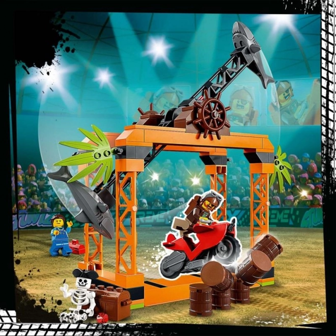 Lego City Haiaufprall Stunt Herausforderung