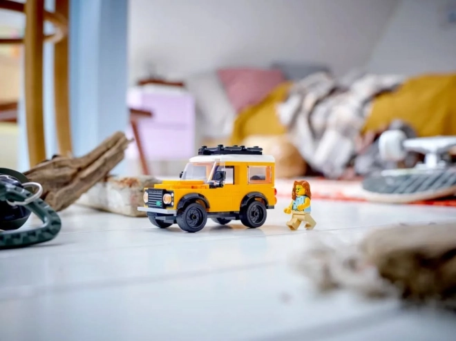 Klassischer Land Rover Defender Baukasten-Set