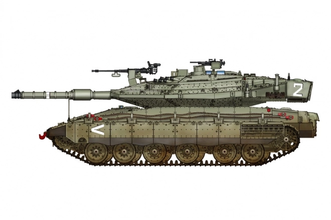 Israelischer Merkava Mk IV Modellbausatz