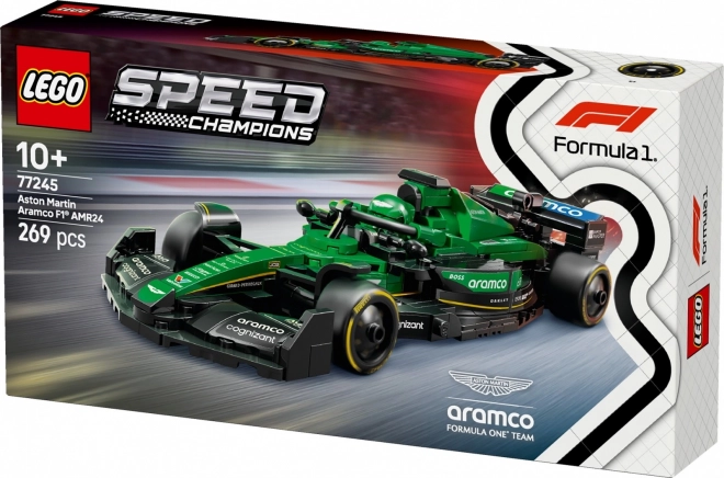 Aston Martin Aramco F1 AMR24 LEGO Speed Champions Rennauto