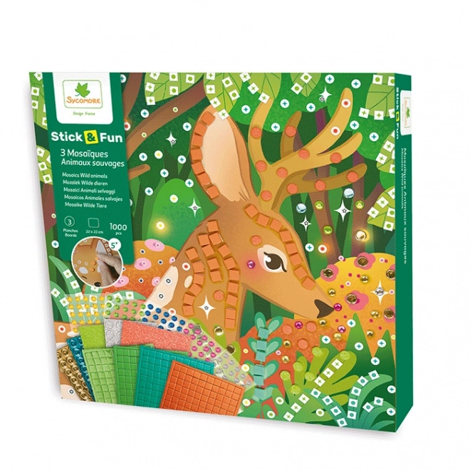 Mosaik-Set Waldtiere