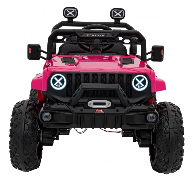 Offroad rosa elektrisches Kinderauto