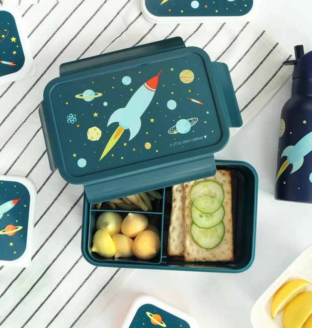 Lunchbox Weltraumrakete