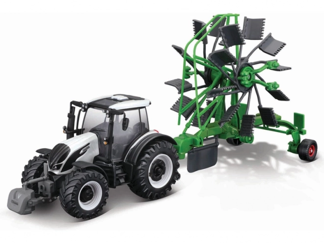 Traktor mit Deluxe-Anhänger - Valtra N174