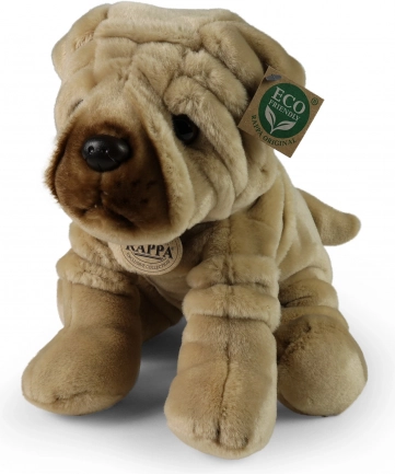 Plüschhund Shar Pei 30 cm umweltfreundlich