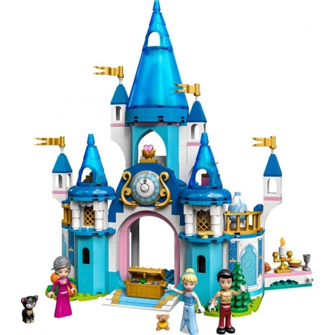 Cinderellas Schloss mit dem schönen Prinzen von LEGO Disney