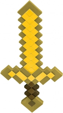 Goldenes Minecraft-Schwert für Kinder 52 cm