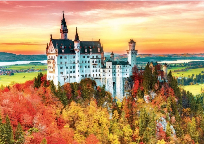 Puzzle Herbst in Neuschwanstein 1500 Teile