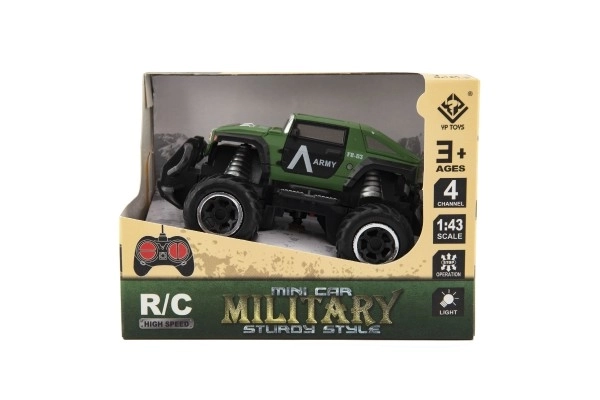 Ferngesteuertes Mini Militär-SUV 14cm