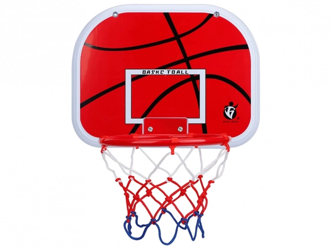 Basketball-Set mit Korb und Ball