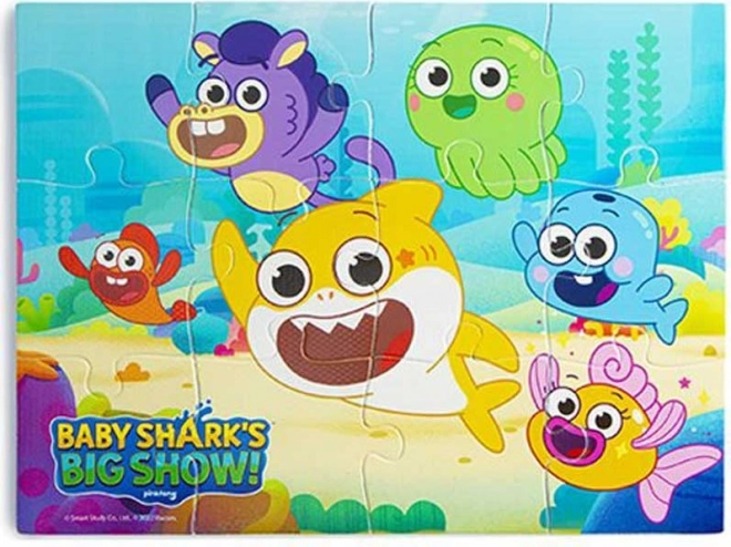 Badespaß Puzzle BABY SHARK