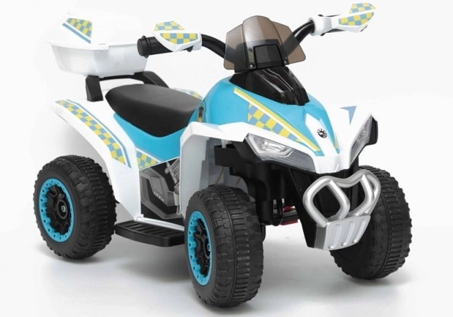 Kinderbatterie-Quad mit Polizeimotiv