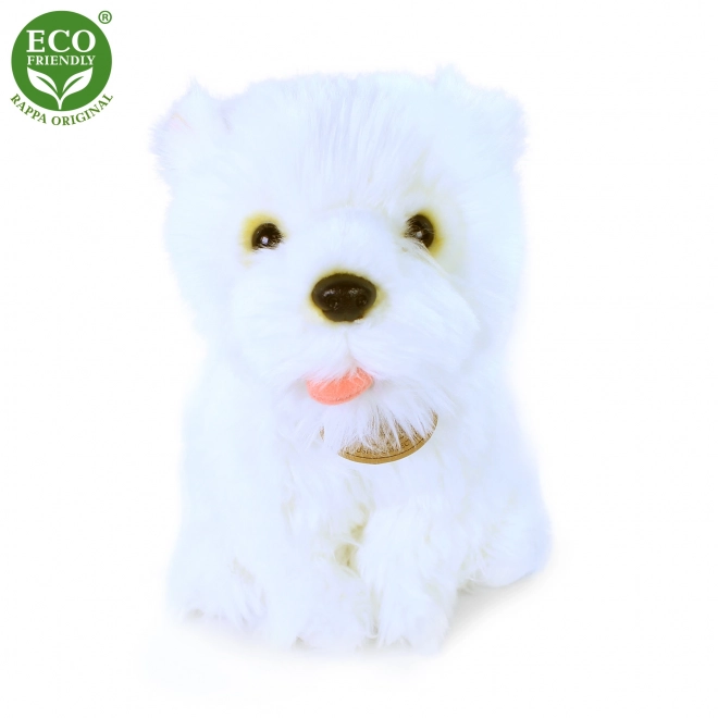 Plüschhund Westie sitzend 23 cm