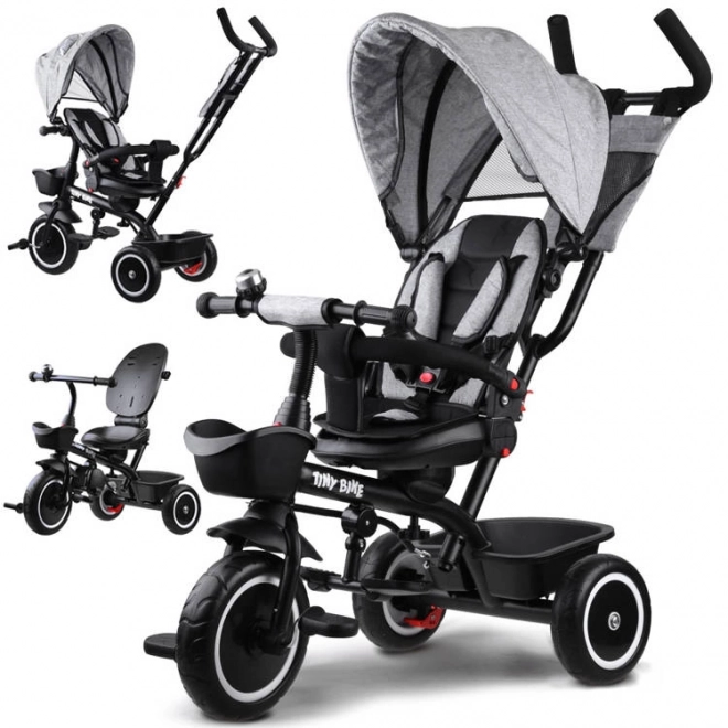 Kinder-Dreirad Tiny Bike 3-in-1 mit Verdeck