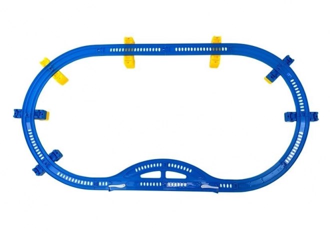 Batteriebetriebener Spielzeug-Eisenbahnset mit 27 Teilen