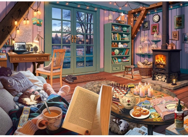 Schmidt Geheimnis Puzzle Ferienhaus 1000 Teile