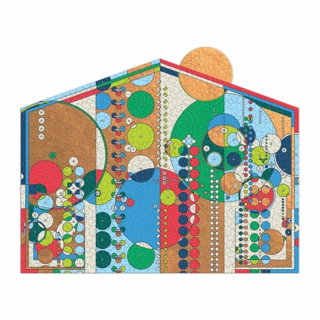 Galison Formpuzzle Wandbild 750 Teile