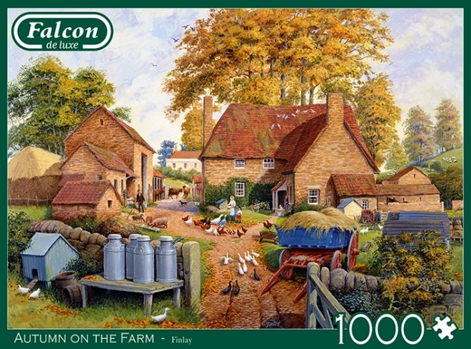 Puzzle Herbst auf dem Bauernhof 1000 Teile