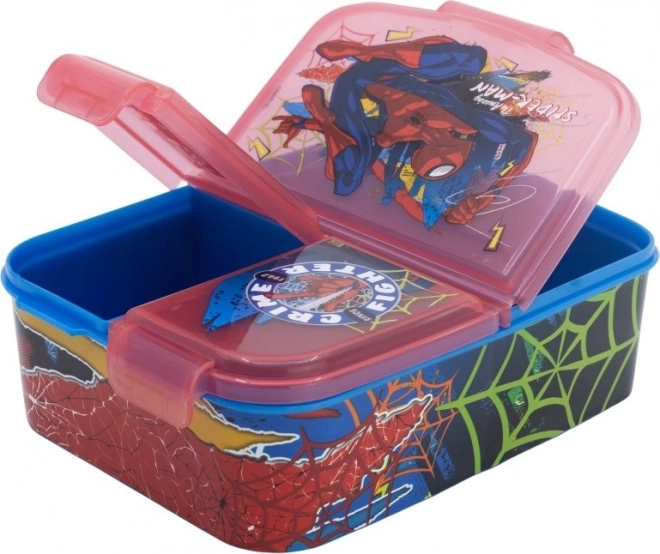 Praktische Brotdose für Kinder Spiderman
