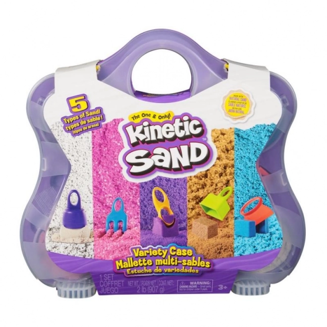 Kinetic Sand Spielkoffer mit Zubehör