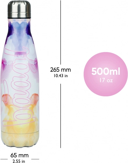 Thermosflasche mit Metallverschluss Malerei 500 ml