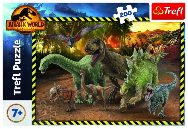 Jurassic Park Dinosaurier Puzzle 200 Teile