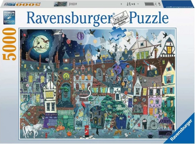 Ravensburger Puzzle Fantasy Viktorianische Straße 5000 Teile