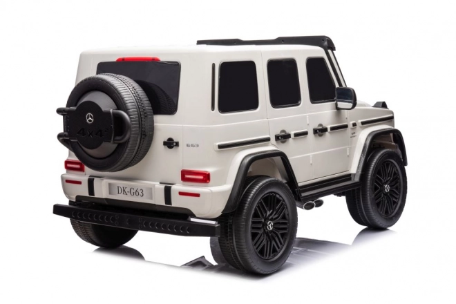 Elektrisches Kinderauto Mercedes G63 XXL Weiß 4x4