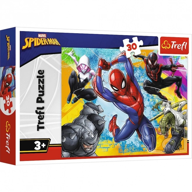 Trefl Puzzle Spiderman Farben 30 Teile