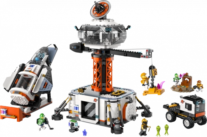 Lego City Weltraumstation und Raketenstartplatz