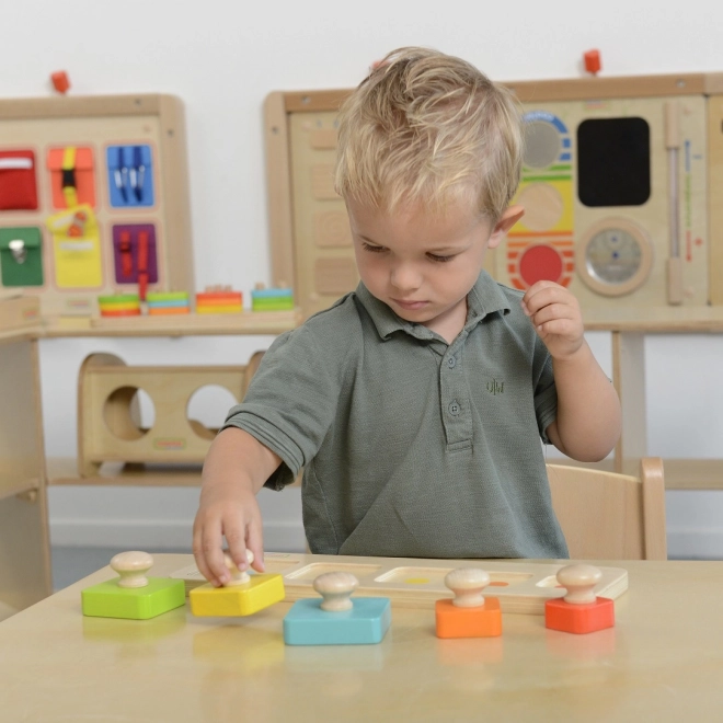 Masterkidz Montessori Puzzle Größen und Farben Lernen