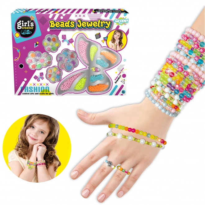 Schmuck-Bastelset für Mädchen