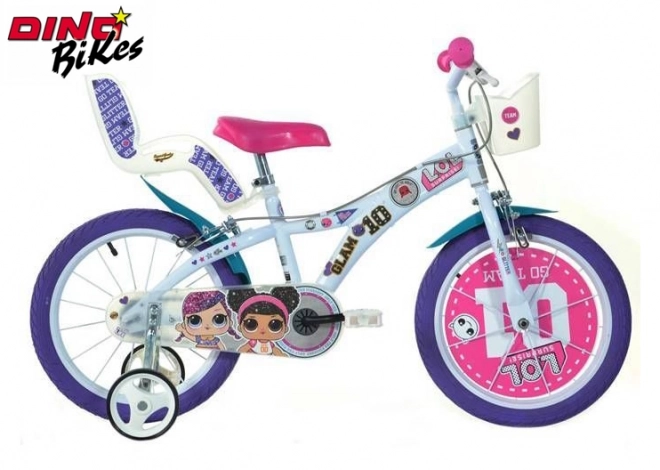 Dino Bikes Kinderfahrrad 14" LOL 2020