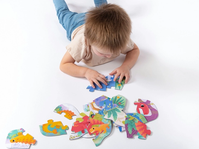 Véééliké Puzzle Dinosaurier